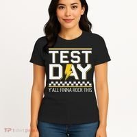 Staar State Testing Day Motivation Yall Finna Rock This Women's T-Shirt thumb 4