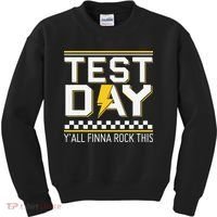 Staar State Testing Day Motivation Yall Finna Rock This Kids Sweatshirt thumb 0