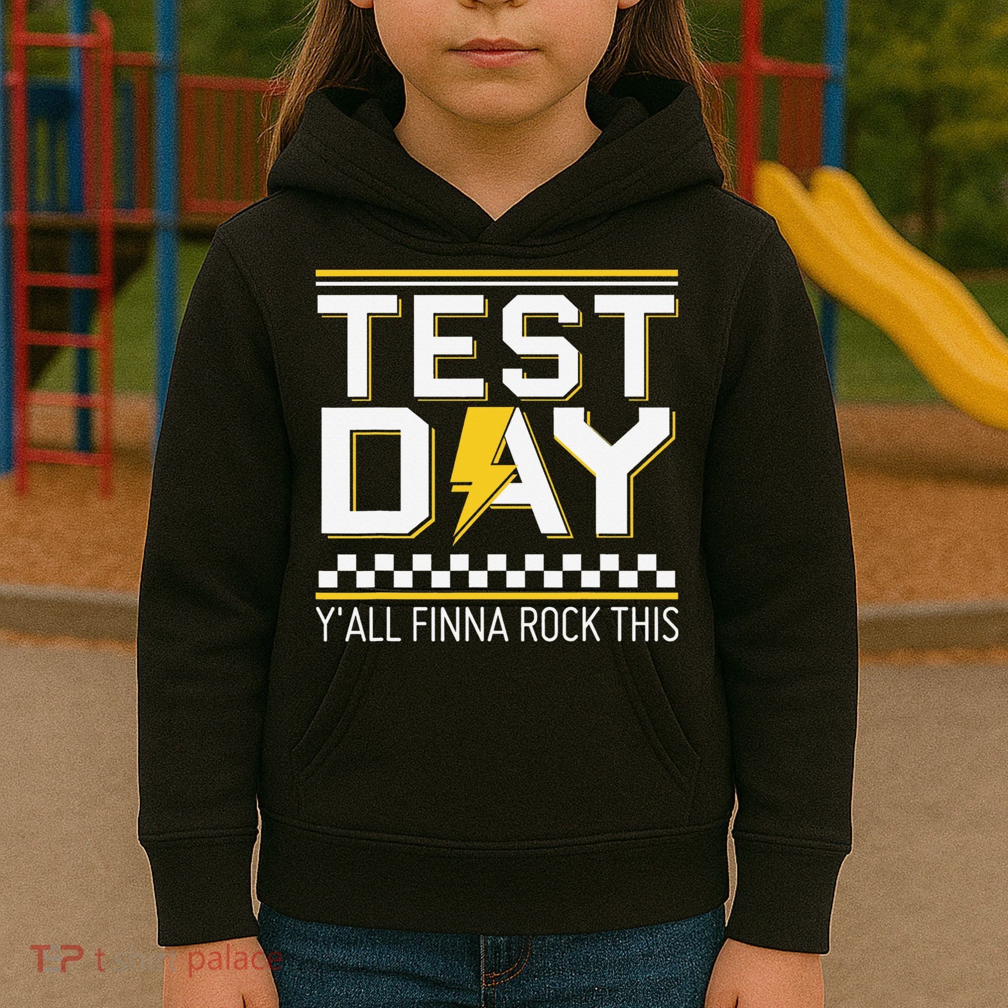Staar State Testing Day Motivation Yall Finna Rock This Kids Hoodie