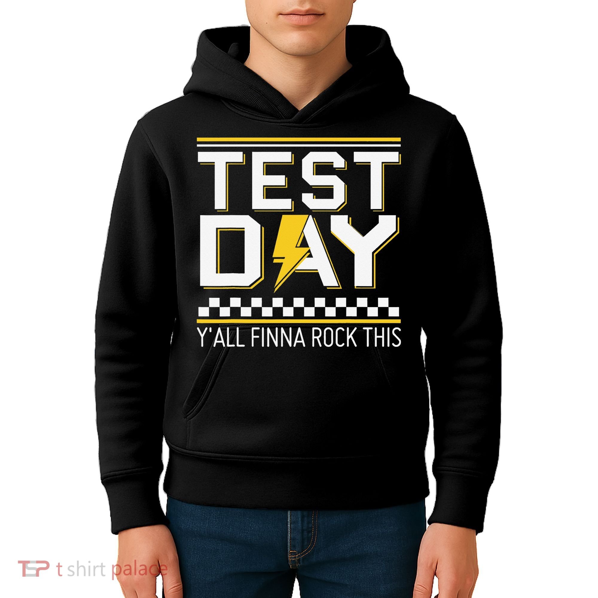 Staar State Testing Day Motivation Yall Finna Rock This Kids Hoodie