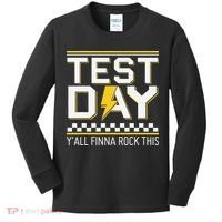 Staar State Testing Day Motivation Yall Finna Rock This Kids Long Sleeve Shirt thumb 0