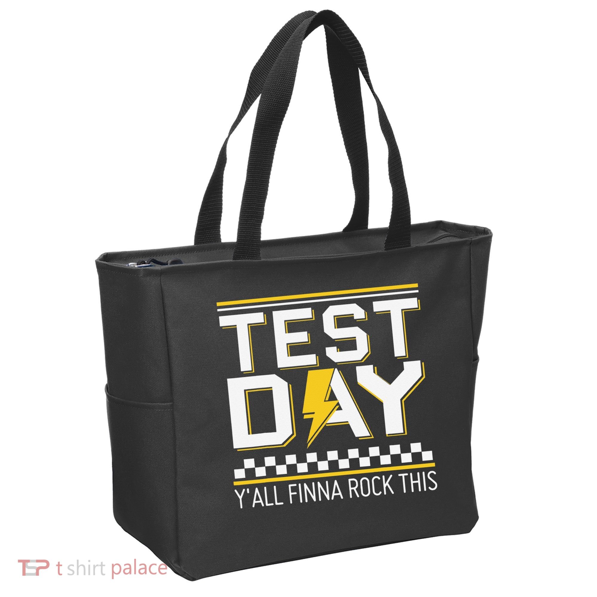 Staar State Testing Day Motivation Yall Finna Rock This Tote Bag