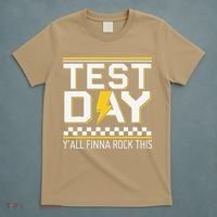 Staar State Testing Day Motivation Yall Finna Rock This T-Shirt thumb 5