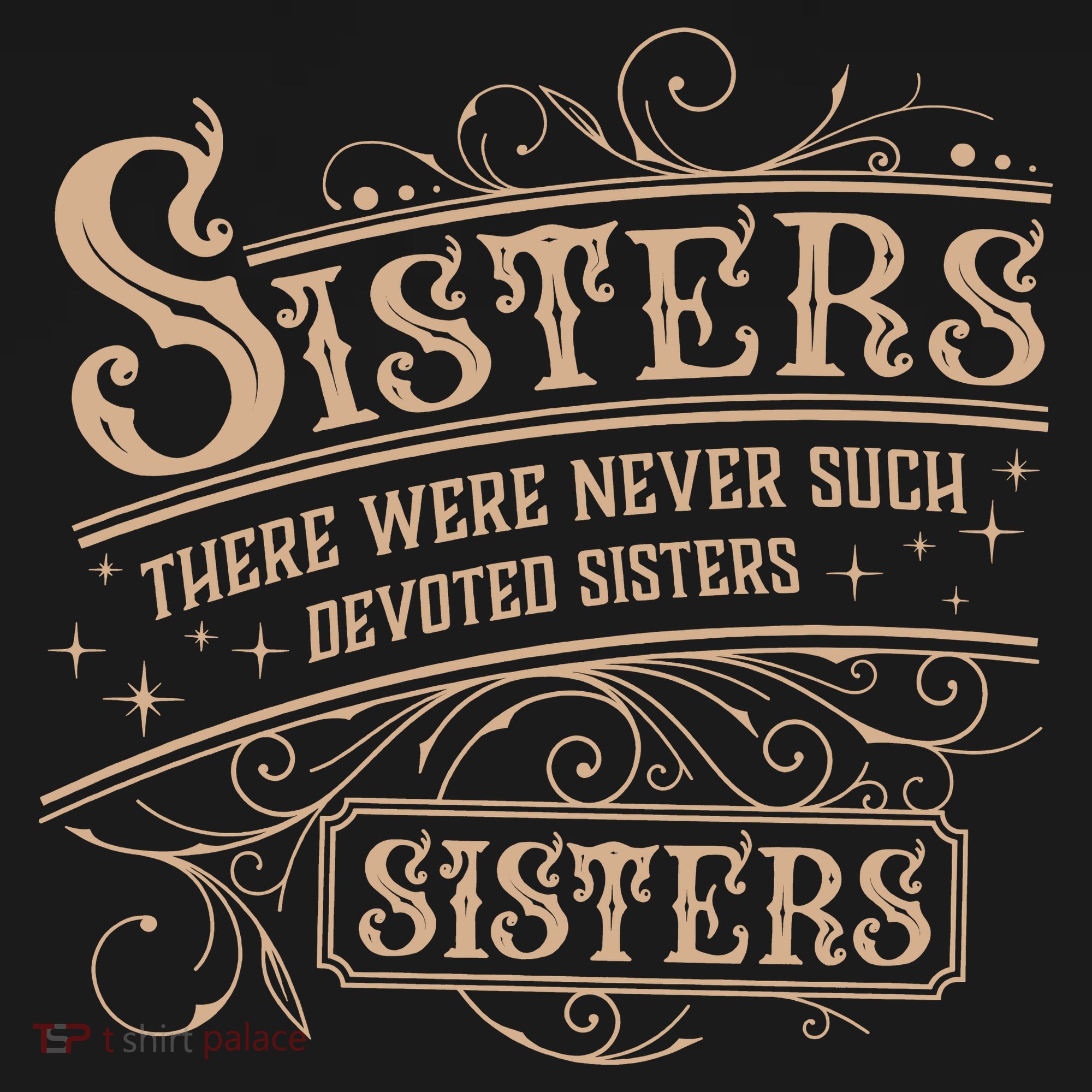 Sisters Sisters There Were Never Such Devoted Sisters USA-Made Doggie Bandana