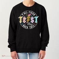 Staar State Testing Day Motivation Yall Finna Rock This Women's Sweatshirt thumb 0