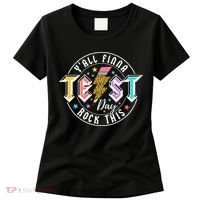 Staar State Testing Day Motivation Yall Finna Rock This Women's T-Shirt thumb 0