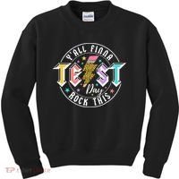 Staar State Testing Day Motivation Yall Finna Rock This Kids Sweatshirt thumb 0