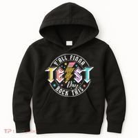 Staar State Testing Day Motivation Yall Finna Rock This Kids Hoodie thumb 0