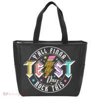 Staar State Testing Day Motivation Yall Finna Rock This Tote Bag thumb 0