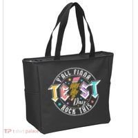 Staar State Testing Day Motivation Yall Finna Rock This Tote Bag thumb 2