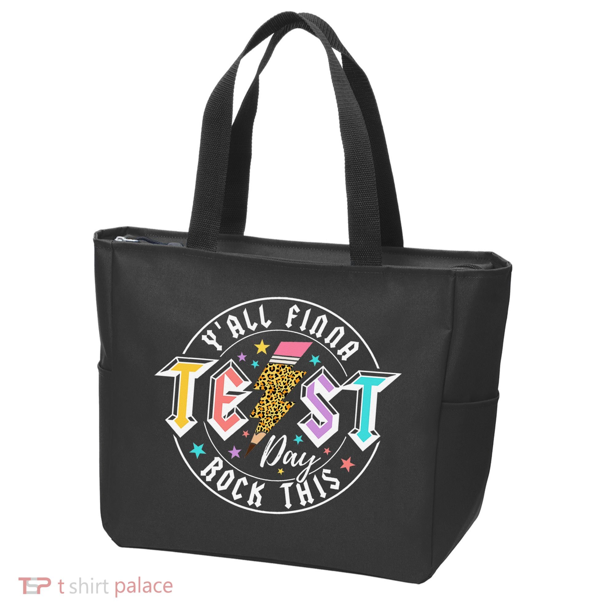 Staar State Testing Day Motivation Yall Finna Rock This Tote Bag