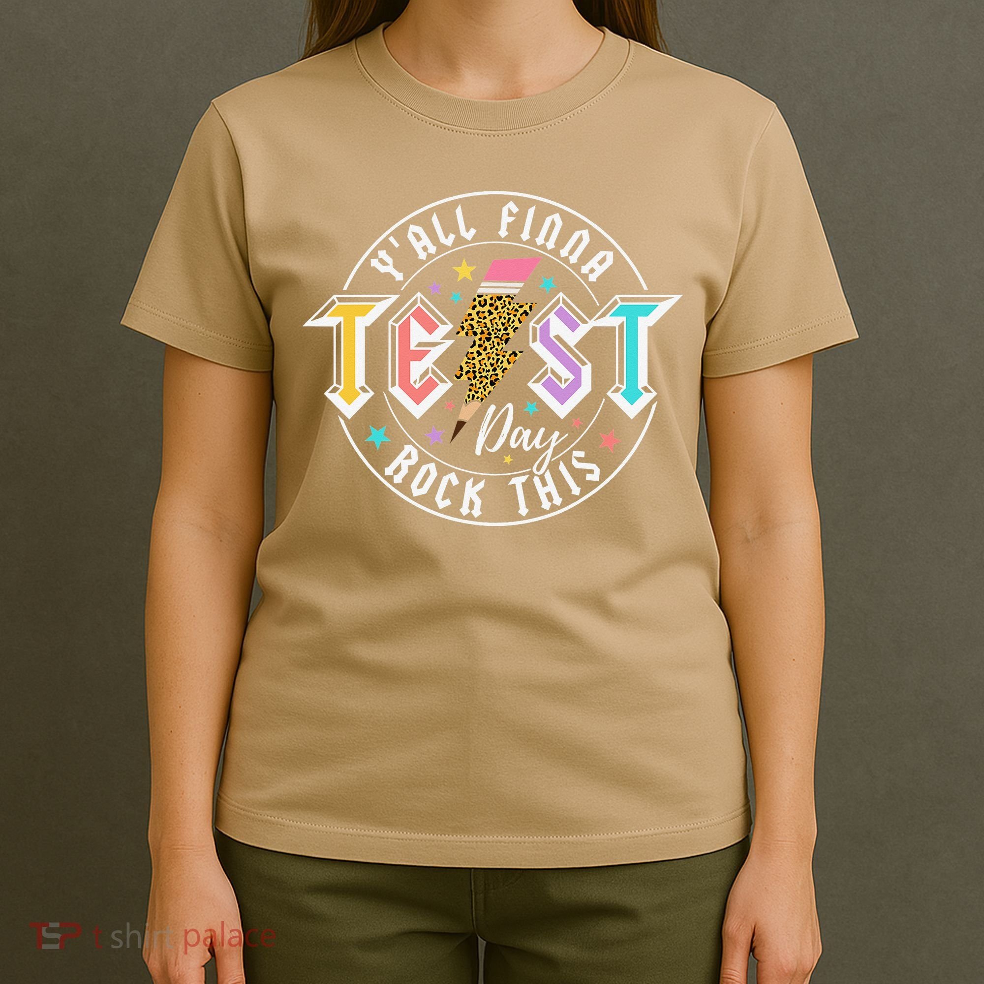 Staar State Testing Day Motivation Yall Finna Rock This T-Shirt
