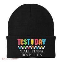 Staar State Testing Day Motivation Yall Finna Rock This Beanie thumb 0