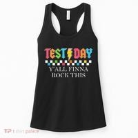 Staar State Testing Day Motivation Yall Finna Rock This Women's Tank Top thumb 0