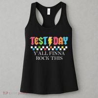 Staar State Testing Day Motivation Yall Finna Rock This Women's Tank Top thumb 3