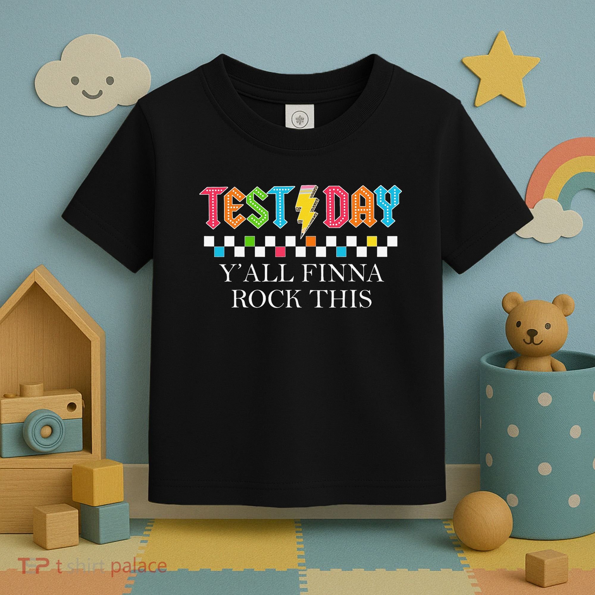 Staar State Testing Day Motivation Yall Finna Rock This Toddler T-Shirt