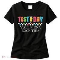 Staar State Testing Day Motivation Yall Finna Rock This Women's T-Shirt thumb 0