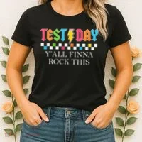Staar State Testing Day Motivation Yall Finna Rock This Women's T-Shirt thumb 2