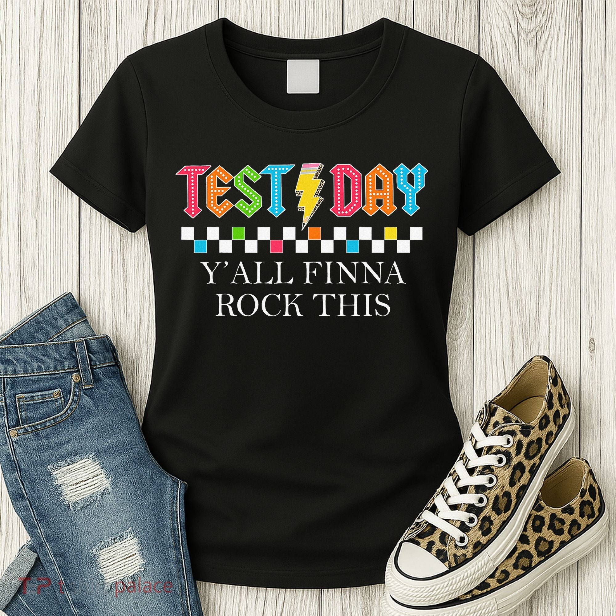 Staar State Testing Day Motivation Yall Finna Rock This Women's T-Shirt