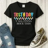 Staar State Testing Day Motivation Yall Finna Rock This Women's T-Shirt thumb 3