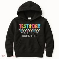 Staar State Testing Day Motivation Yall Finna Rock This Kids Hoodie thumb 0