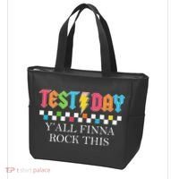Staar State Testing Day Motivation Yall Finna Rock This Tote Bag thumb 3