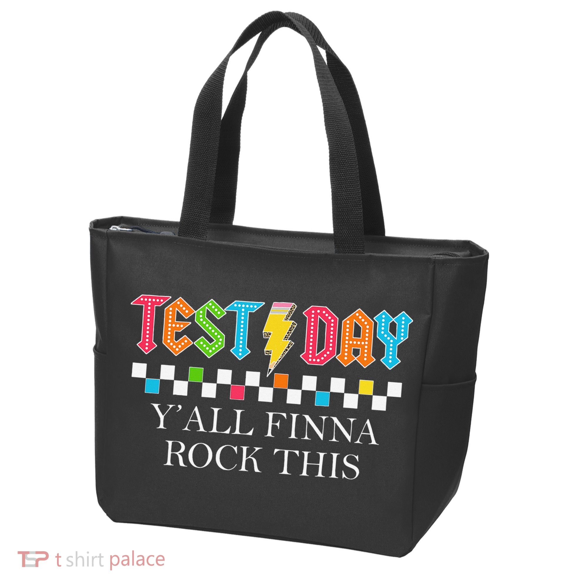 Staar State Testing Day Motivation Yall Finna Rock This Tote Bag