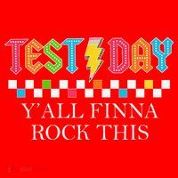 Staar State Testing Day Motivation Yall Finna Rock This Santa Hat thumb 1