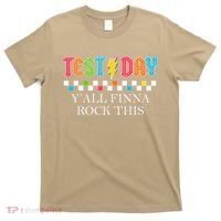 Staar State Testing Day Motivation Yall Finna Rock This T-Shirt thumb 0