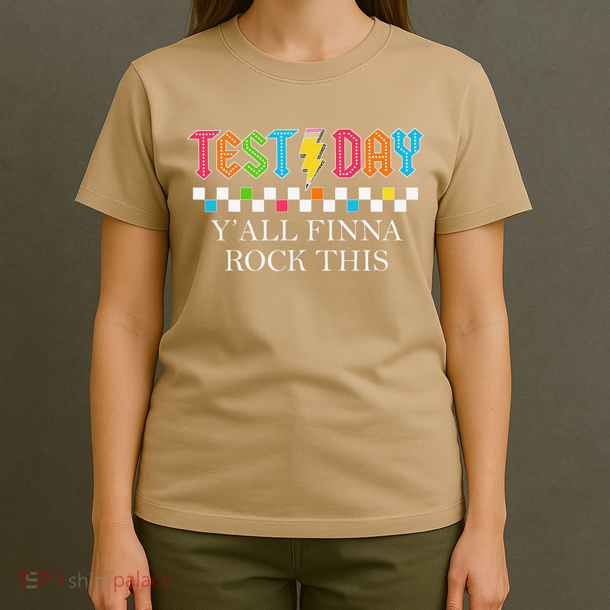Staar State Testing Day Motivation Yall Finna Rock This T-Shirt