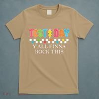 Staar State Testing Day Motivation Yall Finna Rock This T-Shirt thumb 5