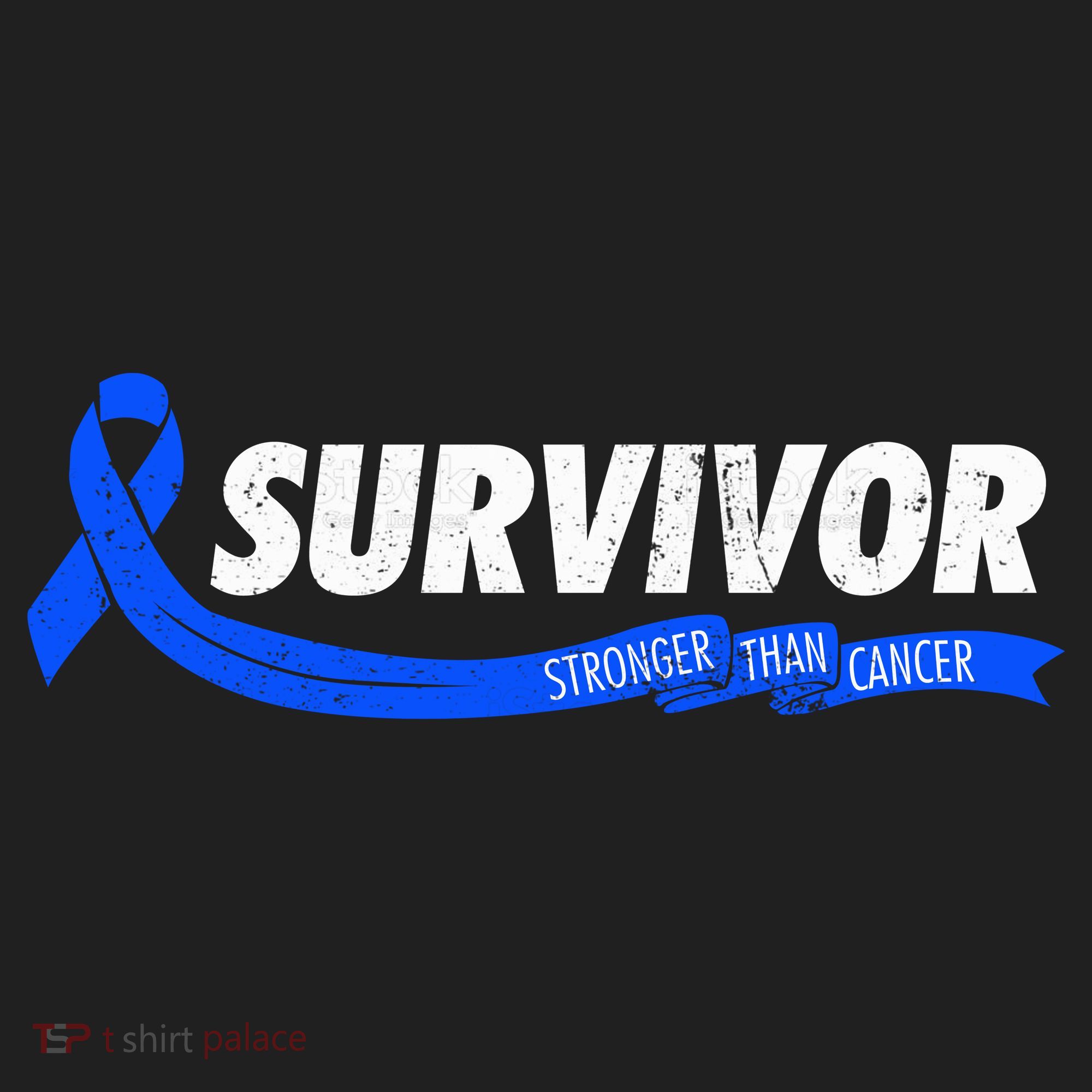 Survivor Stronger Than Cancer Colon Cancer Awareness Gift Tumbler