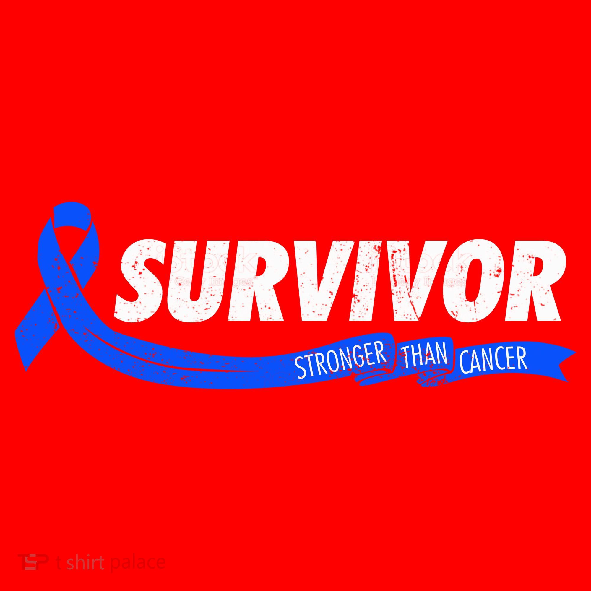 Survivor Stronger Than Cancer Colon Cancer Awareness Gift Santa Hat
