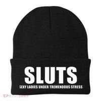 S.L.U.T.S SexyLadies Under Tremendous Stress Beanie thumb 0