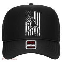 Scooter Stunt Us Flag Retro Scooter Boy Hat thumb 0
