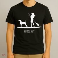 SUP Stand Up Paddle Board with Dog T-Shirt thumb 3