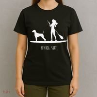 SUP Stand Up Paddle Board with Dog T-Shirt thumb 4