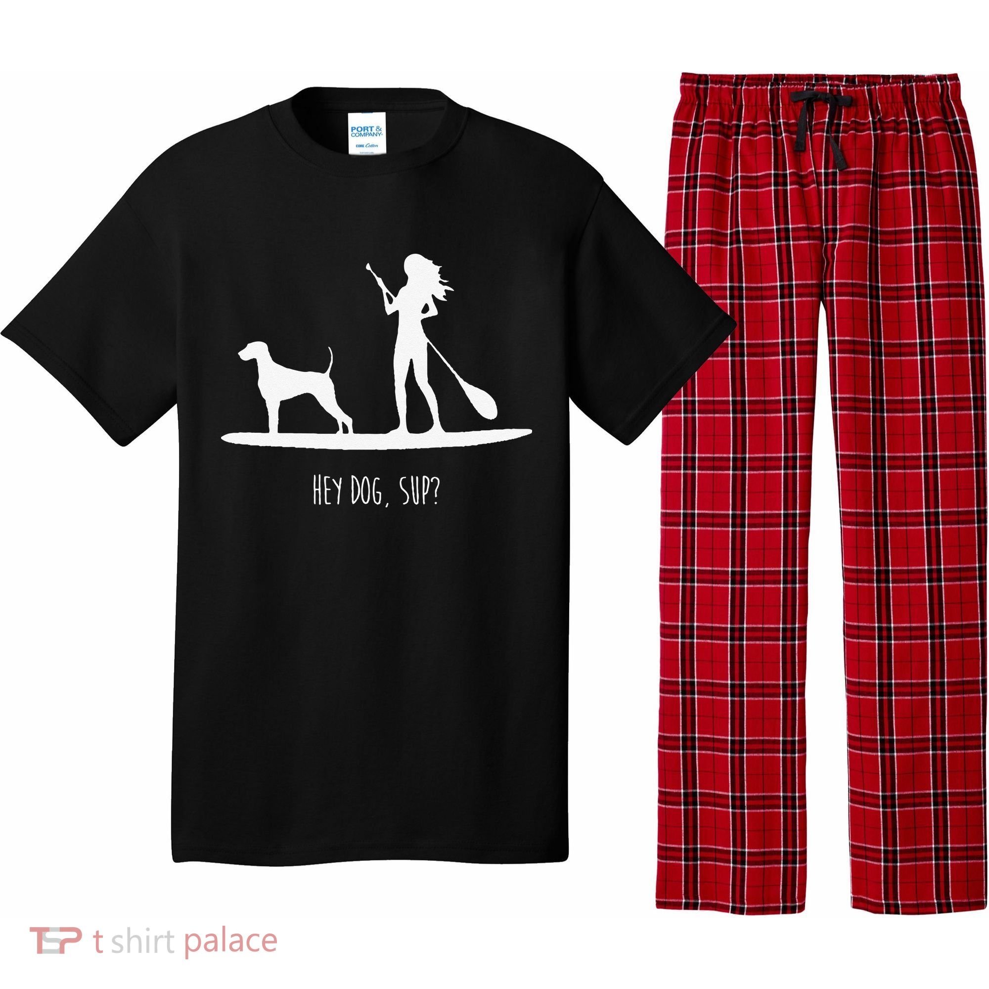 SUP Stand Up Paddle Board with Dog Pajama Set