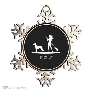 SUP Stand Up Paddle Board with Dog Ornament