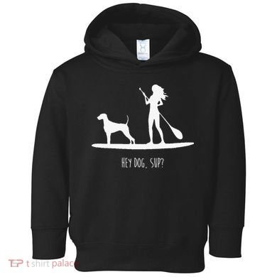 SUP Stand Up Paddle Board with Dog Toddler Hoodie