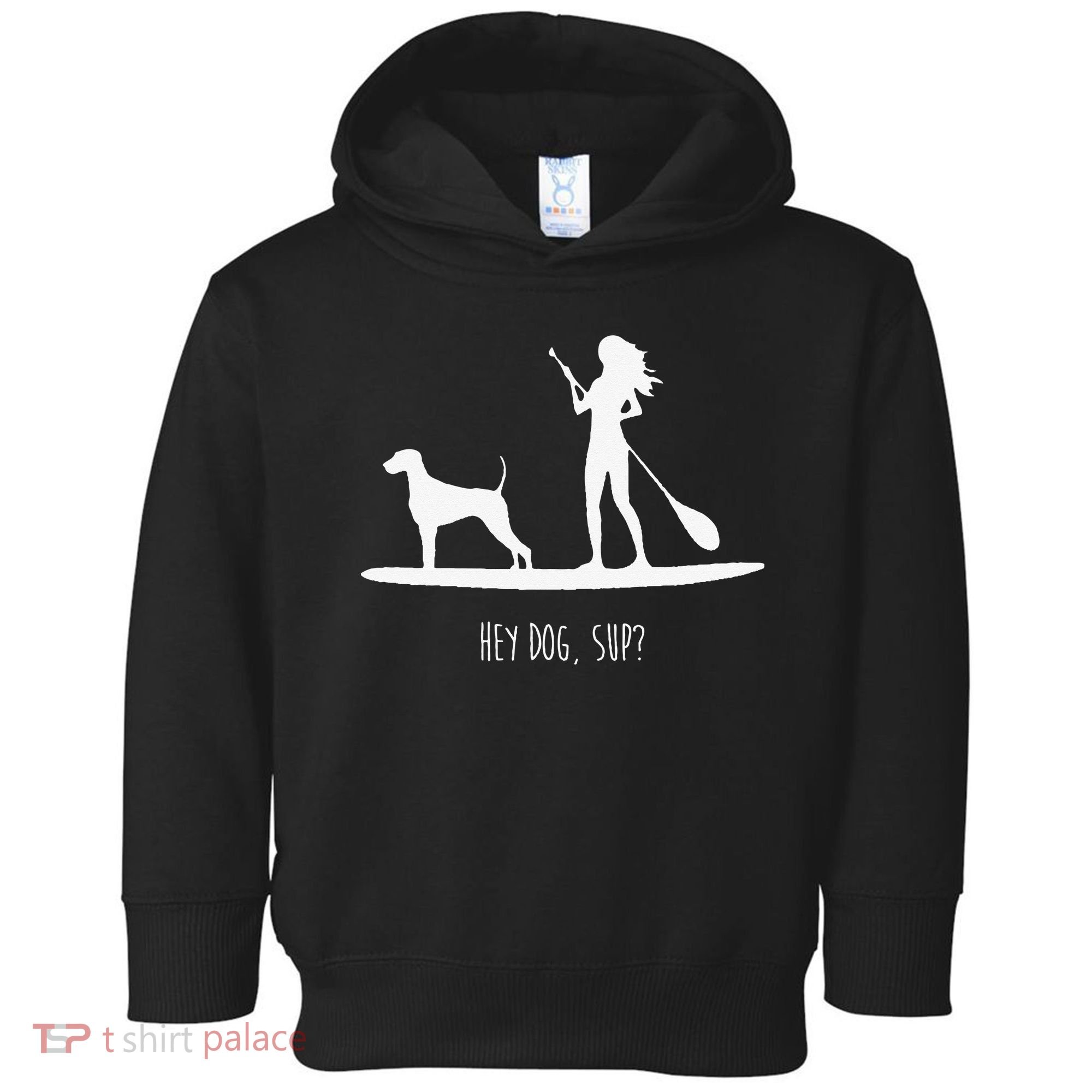 SUP Stand Up Paddle Board with Dog Toddler Hoodie