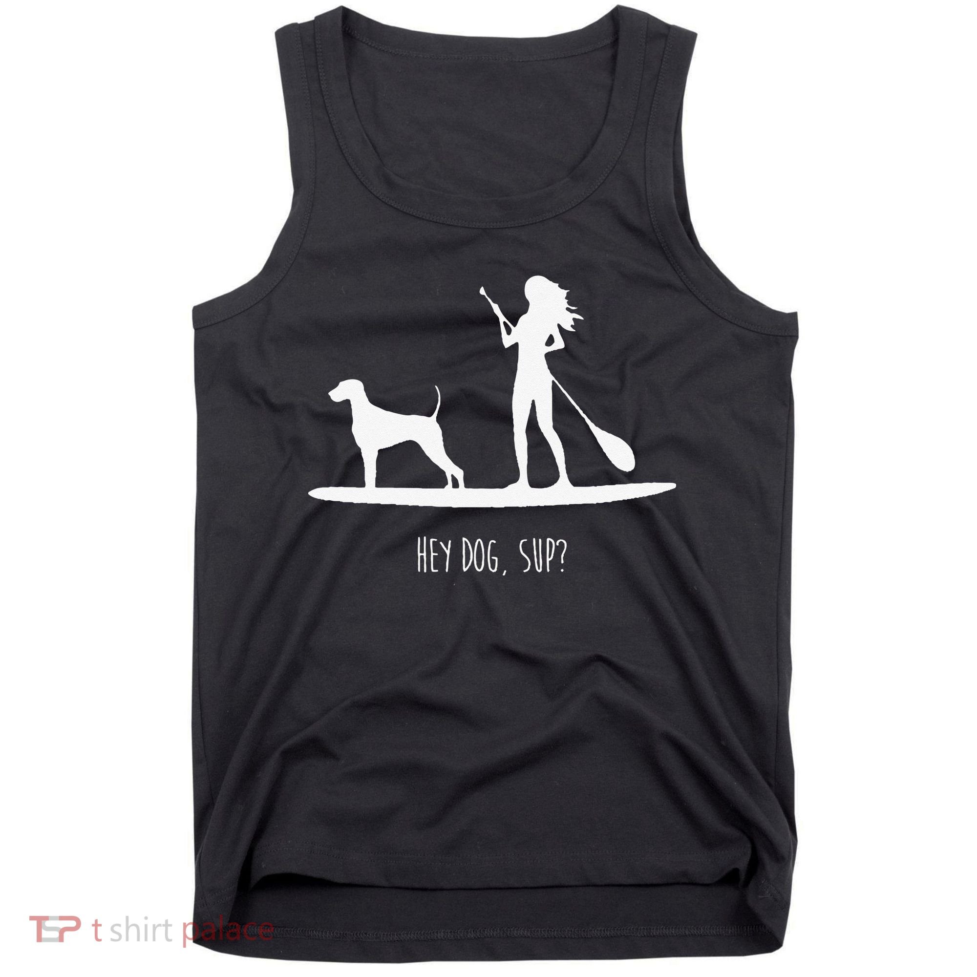 SUP Stand Up Paddle Board with Dog Tank Top