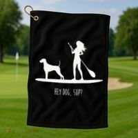 SUP Stand Up Paddle Board with Dog Golf Towel thumb 1