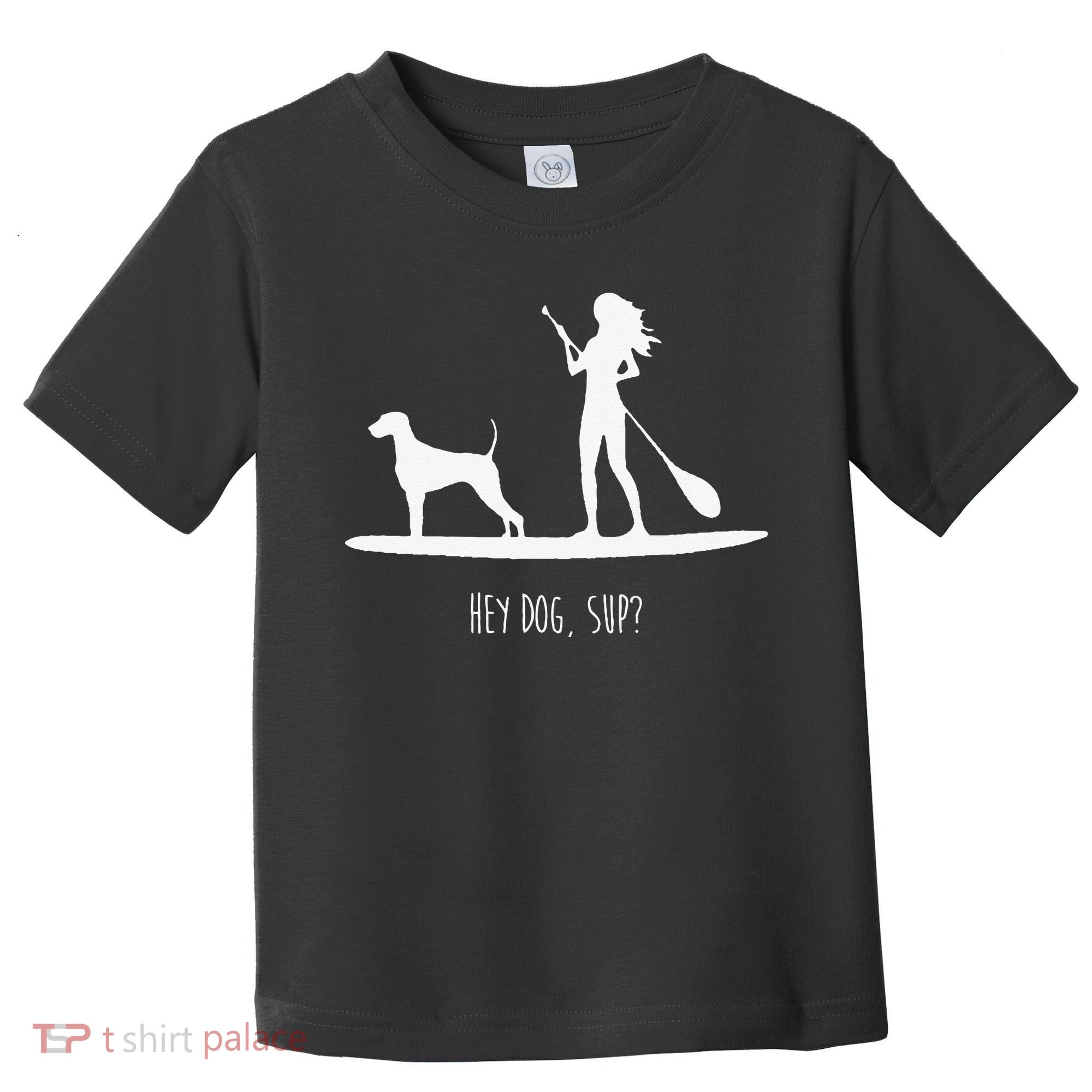 SUP Stand Up Paddle Board with Dog Toddler T-Shirt