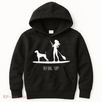 SUP Stand Up Paddle Board with Dog Kids Hoodie thumb 0