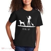 SUP Stand Up Paddle Board with Dog Kids T-Shirt thumb 2