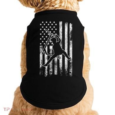 Scooter Stunt US Flag Retro Scooter Boys Doggie Tank