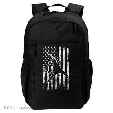 Scooter Stunt US Flag Retro Scooter Boys Backpack