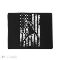 Scooter Stunt US Flag Retro Scooter Boys Mousepad thumb 0