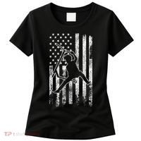 Scooter Stunt US Flag Retro Scooter Boys Women's T-Shirt thumb 0